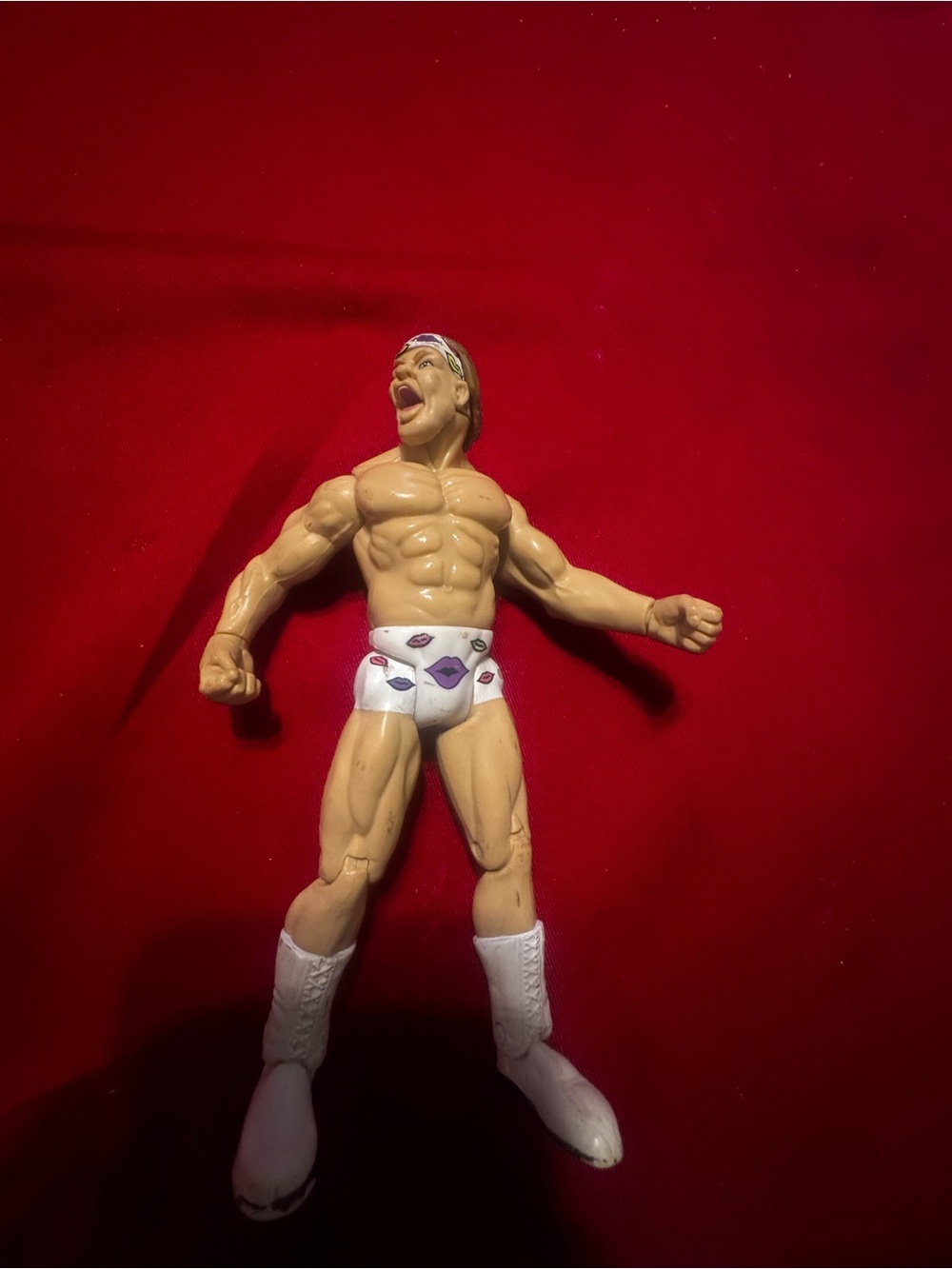 Jakks Pacific WWE Titan Tron Live Figure - Billy Gunn White Trunks W/Kisses 1999